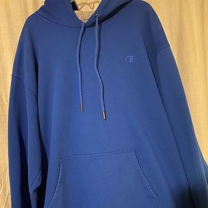 Blue champion hoodie